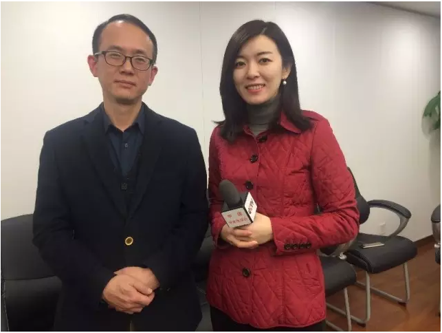央视财经频道采访公司绿色金融项目