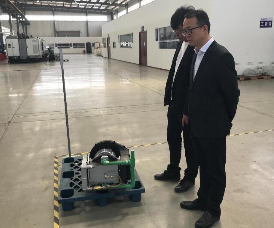 践行“上门服务至少一次”活动，公司走访浙江兰德华燕动力有限公司