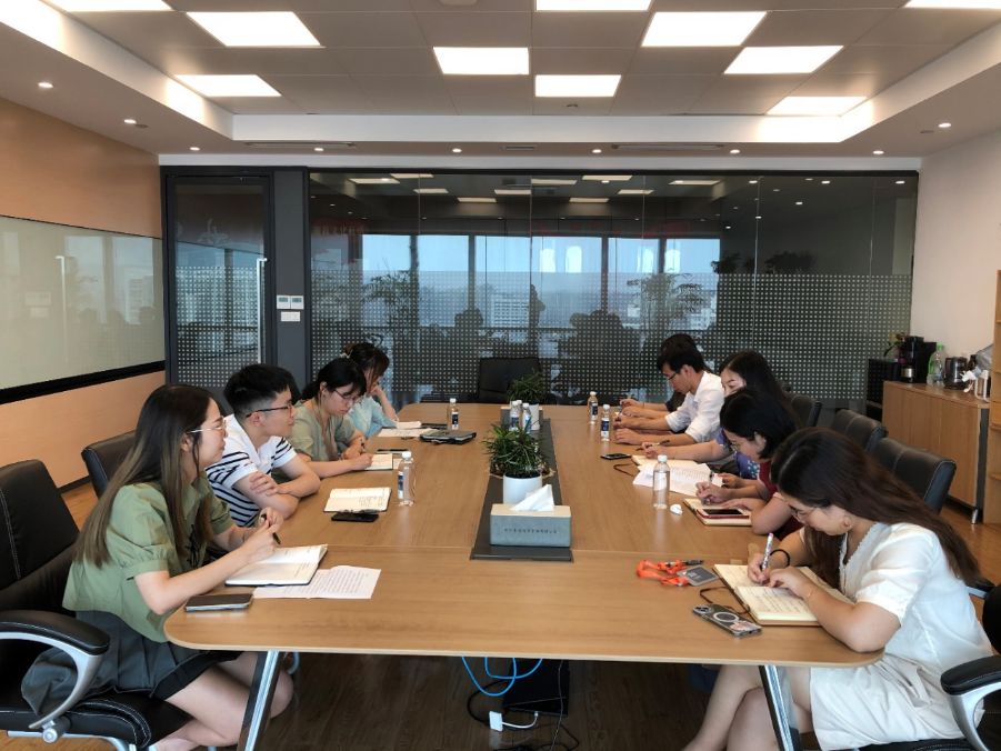 交流共融促提升 管理公司召开母公司交流锻炼年轻员工座谈会暨交流恳谈会