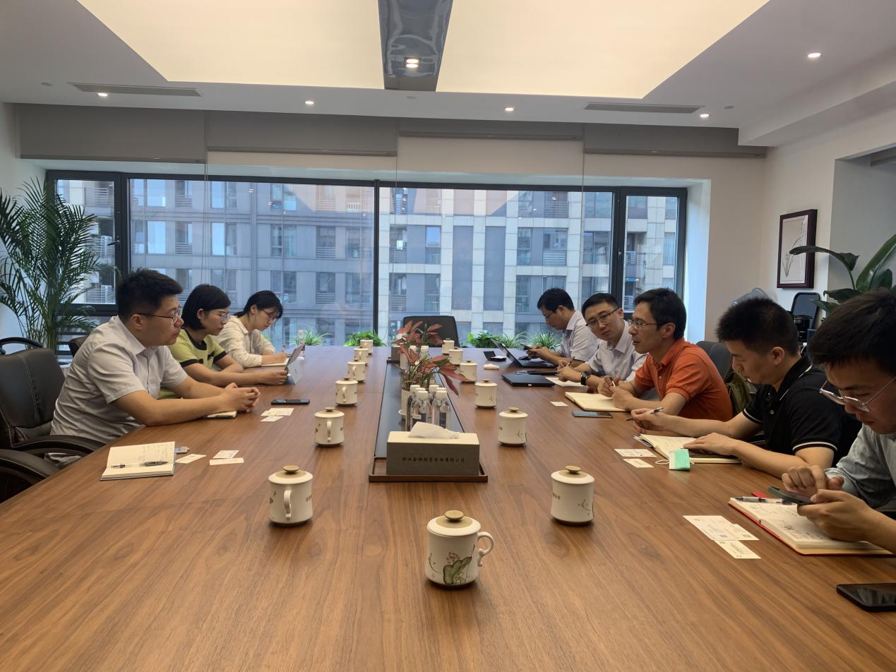 宁波经开区投促局到访金控管理公司交流