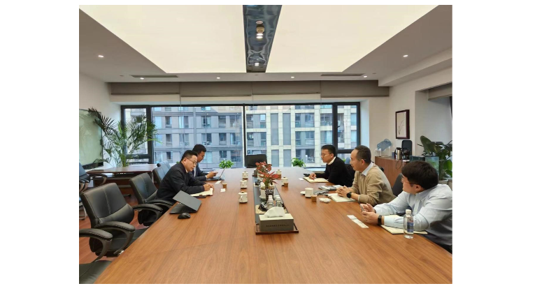 加快推进产业招引|金控管理公司接待英杰电气